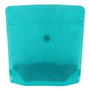 Doypack zielony ( Emerald ) 250g - opakowanie 100 szt + struna + wentyl