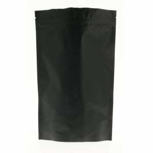 Doypack czarny matowy 500g - opakowanie 100 szt.