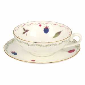 Filiżanka porcelanowa kwiaty A-9