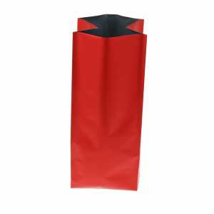 Torebki czerwone gusset 1kg - opakowanie 100szt