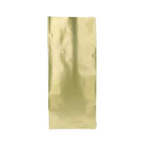 Torebka fałda boczna - gusset - 50g - złota - 100 szt [4256]