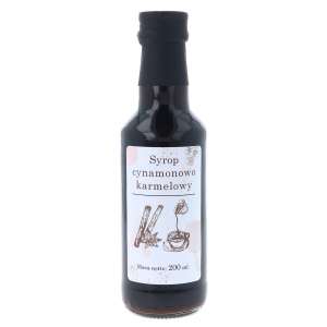 Syrop cynamonowo - karmelowy 200 ml